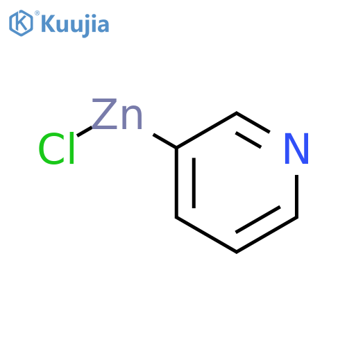Zinc, chloro-3-pyridinyl- structure