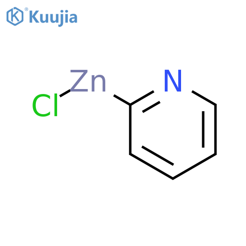 Zinc, chloro-2-pyridinyl- structure