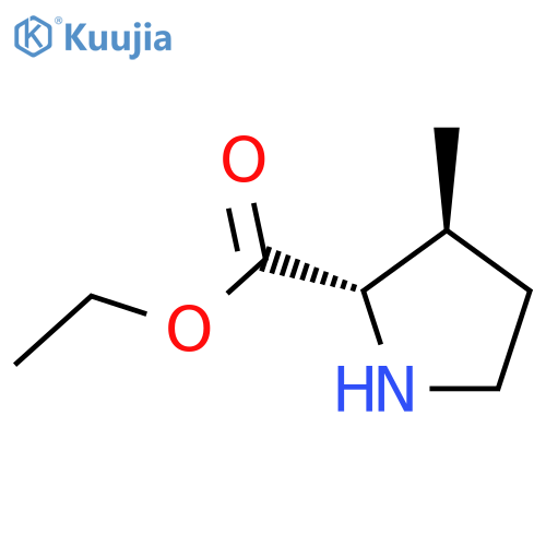 ethyl (2S,3S)-3-methylpyrrolidine-2-carboxylate structure