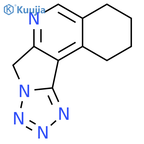 1H-Tetrazolo[1',5':1,5]pyrrolo[3,4-c]isoquinoline, 2,3,4,7-tetrahydro- structure