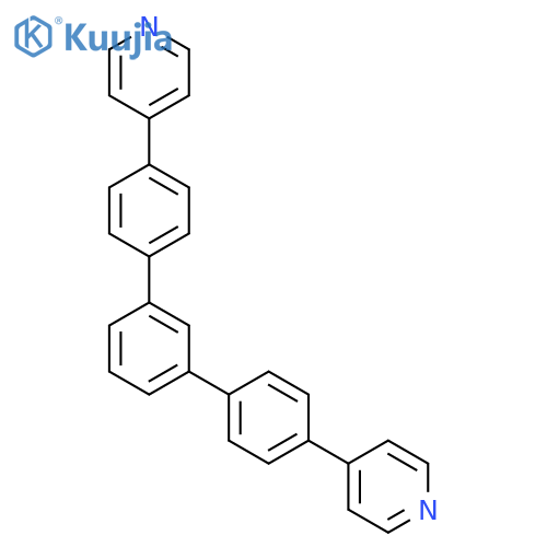 Pyridine, 4,4'-[1,1':3',1''-terphenyl]-4,4''-diylbis- (9CI) structure