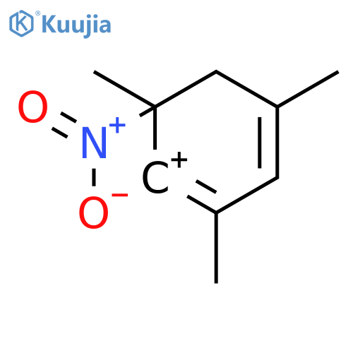 Cyclohexadienylium, 2,4,6-trimethyl-6-nitro- structure