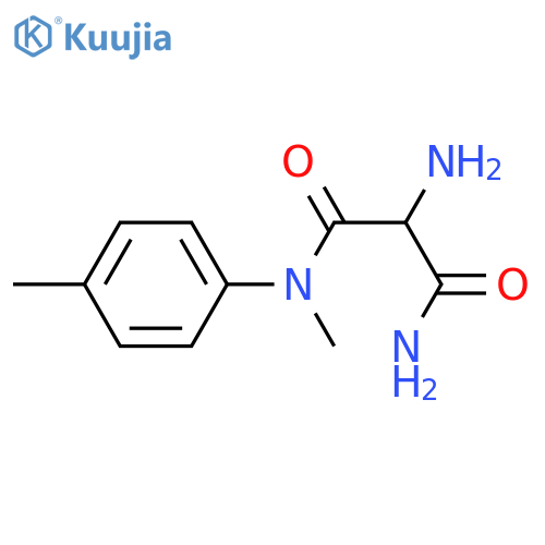 Propanediamide,2-amino-N1-methyl-N3-(4-methylphenyl)- structure