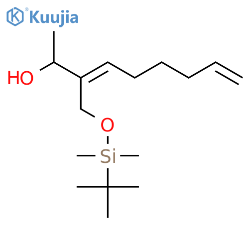 3,8-Nonadien-2-ol, 3-[[[(1,1-dimethylethyl)dimethylsilyl]oxy]methyl]- structure