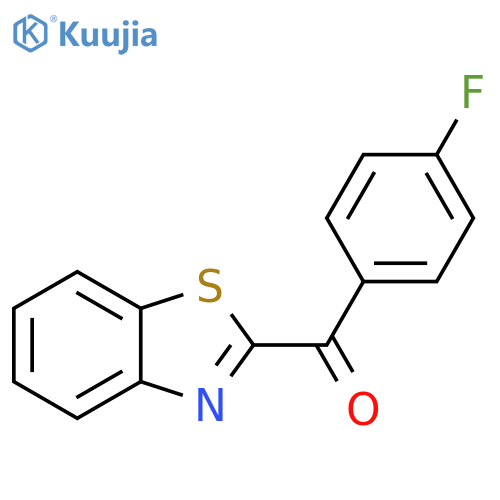 Methanone, 2-benzothiazolyl(4-fluorophenyl)- structure