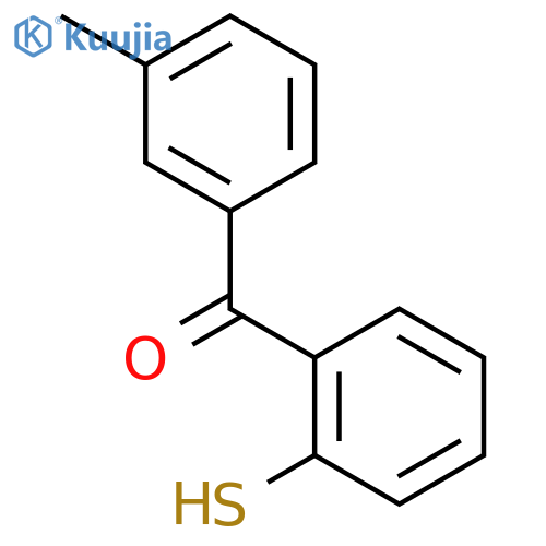 Methanone,(2-mercaptophenyl)(3-methylphenyl)- structure