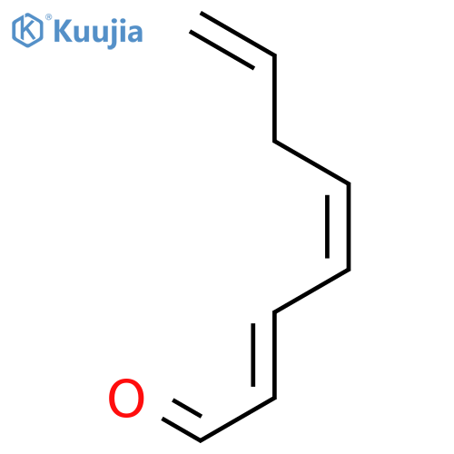 2,4,7-OCTATRIENAL, (2E,4Z)- structure