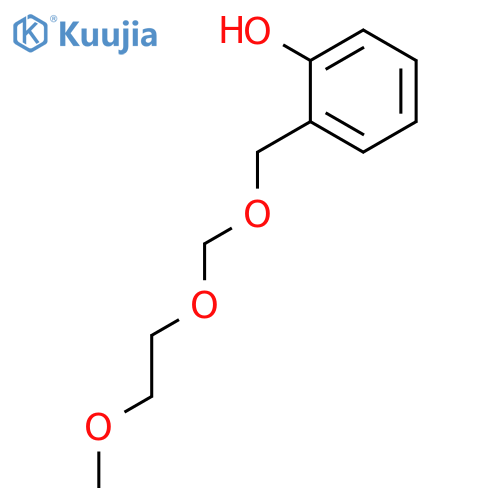 PHENOL, 2-[[(2-METHOXYETHOXY)METHOXY]METHYL]- structure