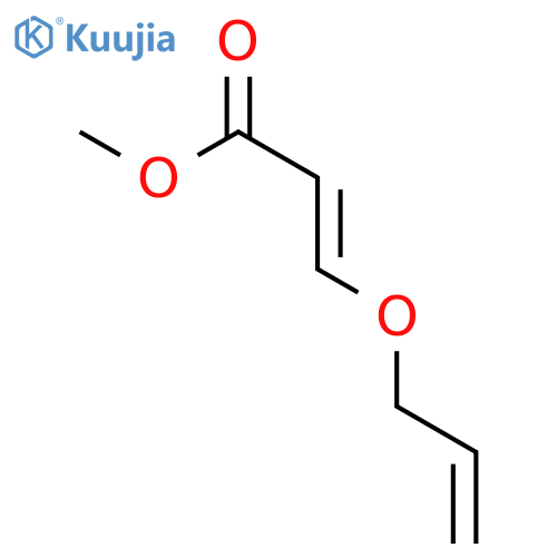 2-Propenoic acid, 3-(2-propenyloxy)-, methyl ester, (2E)- structure