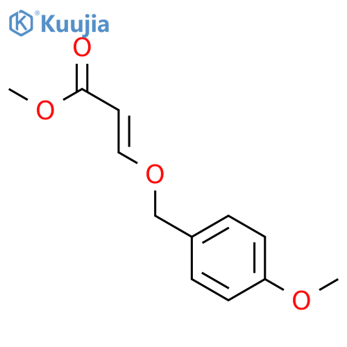 2-PROPENOIC ACID, 3-[(4-METHOXYPHENYL)METHOXY]-, METHYL ESTER, (2E)- structure