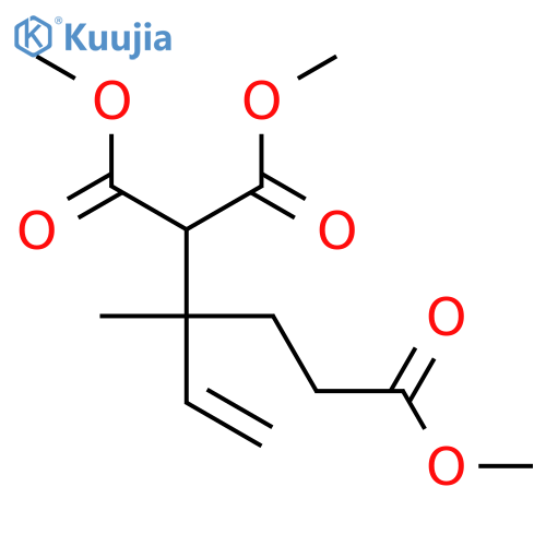 1,1,4-BUTANETRICARBOXYLIC ACID, 2-ETHENYL-2-METHYL-, TRIMETHYL ESTER structure