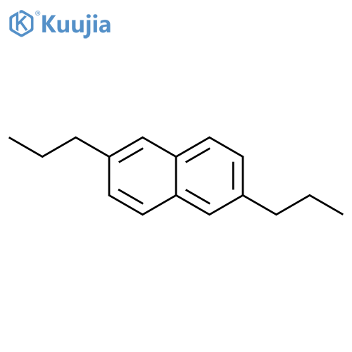 NAPHTHALENE, 2,6-DIPROPYL- structure