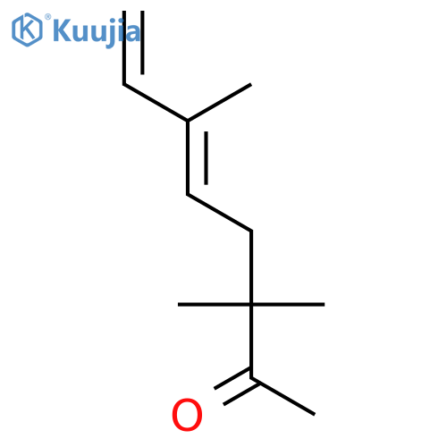 5,7-OCTADIEN-2-ONE, 3,3,6-TRIMETHYL- structure