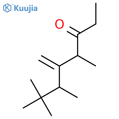 4,6,7,7-Tetramethyl-5-methylideneoctan-3-one structure