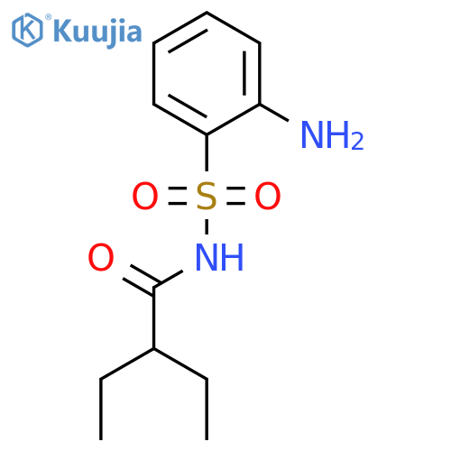 BUTANAMIDE, N-[(2-AMINOPHENYL)SULFONYL]-2-ETHYL- structure