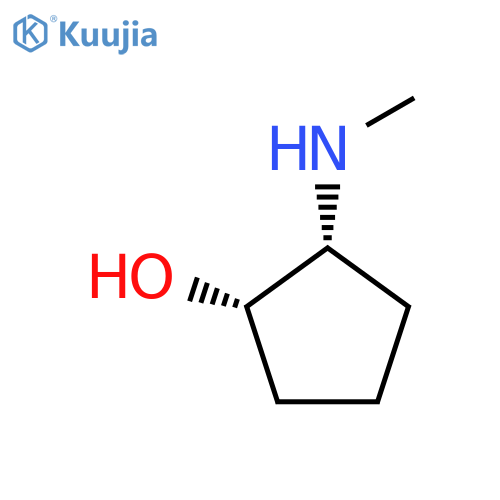 trans-2-(methylamino)cyclopentanol structure