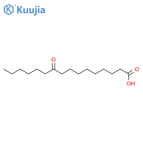 Hexadecanoic acid, 10-oxo- structure