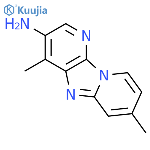 4,7-dimethyl-Pyrido[3',2':4,5]imidazo[1,2-a]pyridin-3-amine structure