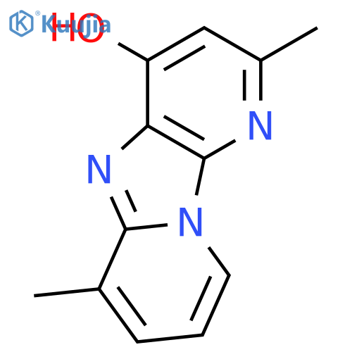 2,6-dimethyl-Pyrido[3',2':4,5]imidazo[1,2-a]pyridin-4-ol structure