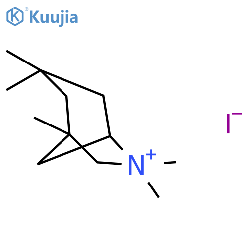 6-Azoniabicyclo[3.2.1]octane, 1,3,3,6,6-pentamethyl-, iodide structure