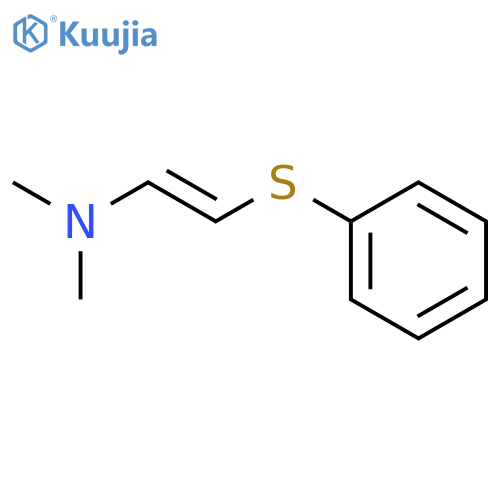 ETHENAMINE, N,N-DIMETHYL-2-(PHENYLTHIO)- structure
