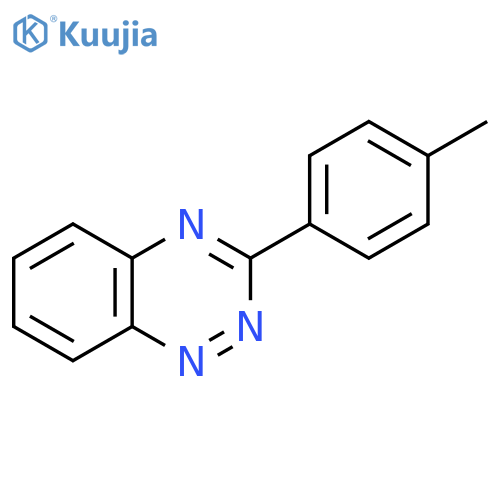 1,2,4-Benzotriazine, 3-(4-methylphenyl)- structure