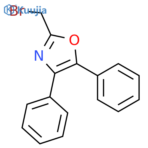 Oxazole, 2-(bromomethyl)-4,5-diphenyl- structure