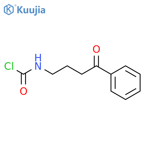 CARBAMIC CHLORIDE, BENZOYLPROPYL- structure