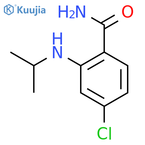 Benzamide, 4-chloro-2-[(1-methylethyl)amino]- structure