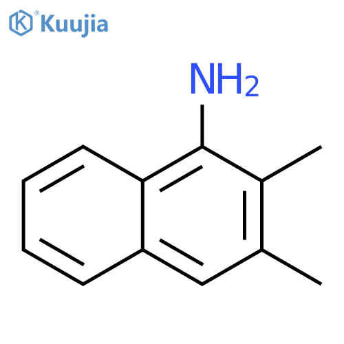 1-Naphthalenamine,2,3-dimethyl-(9CI) structure