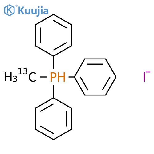 Methyl)triphenylphosphonium Iodide-13C structure
