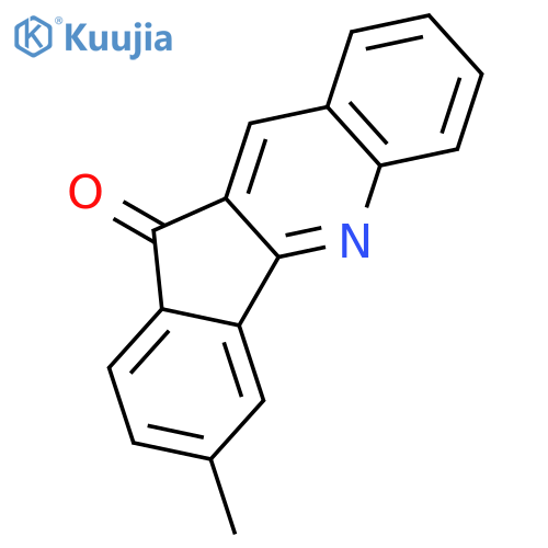 11H-INDENO[1,2-B]QUINOLIN-11-ONE, 3-METHYL- structure