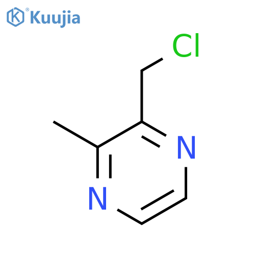 2-(chloromethyl)-3-methylpyrazine structure