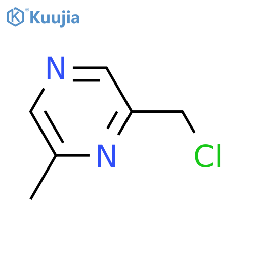 Chloromethyl)-6-methylpyrazine structure