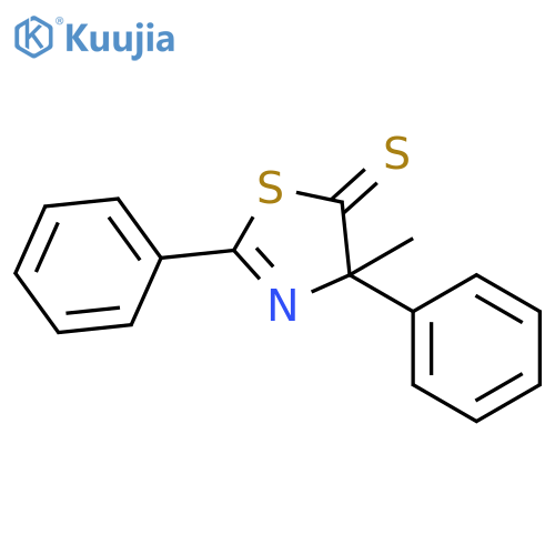 5(4H)-THIAZOLETHIONE, 4-METHYL-2,4-DIPHENYL- structure