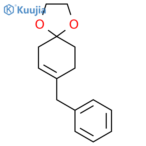 1,4-Dioxaspiro[4.5]dec-7-ene, 8-(phenylmethyl)- structure