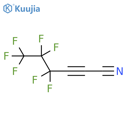 2-Hexynenitrile, 4,4,5,5,6,6,6-heptafluoro- structure