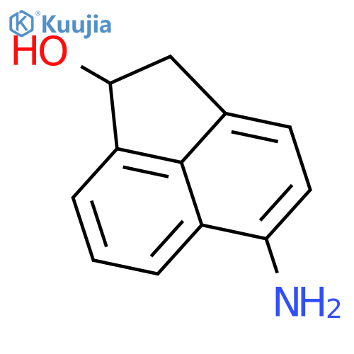 5-amino-1,2-dihydroacenaphthylen-1-ol structure