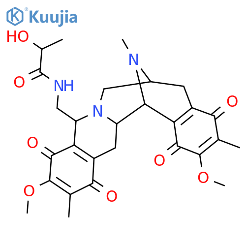 21-Decyano-25-dihydrosaframycin A structure