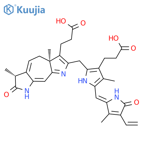 Photobilirubin IIA structure