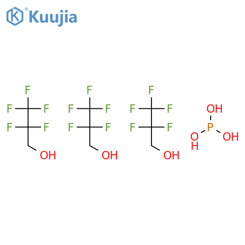 1-Propanol, 2,2,3,3,3-pentafluoro-, phosphite (3:1) structure