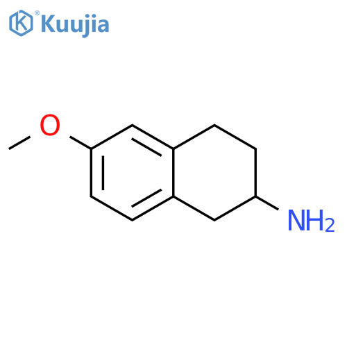 6-methoxytetralin-2-amine structure