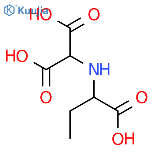 [(1-Carboxypropyl)amino]propanedioic acid structure