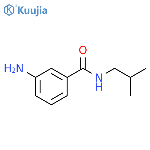 3-Amino-N-(2-methylpropyl)benzamide structure