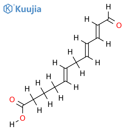 (5Z,7E,8E)-12-Oxo-5,8,10-dodecatrienoic acid,9CI structure