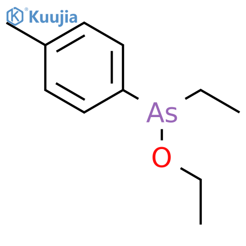 Arsinous acid, ethyl(4-methylphenyl)-, ethyl ester structure