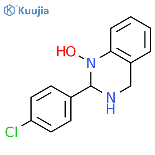 QUINAZOLINE, 2-(4-CHLOROPHENYL)-1,2,3,4-TETRAHYDRO-1-HYDROXY- structure