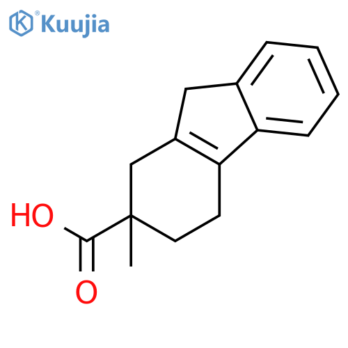 1H-FLUORENE-2-CARBOXYLIC ACID, 2,3,4,9-TETRAHYDRO-2-METHYL- structure