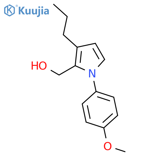 1H-PYRROLE-2-METHANOL, 1-(4-METHOXYPHENYL)-3-PROPYL- structure