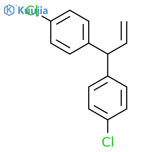 Benzene, 1,1'-(2-propenylidene)bis[4-chloro- structure
